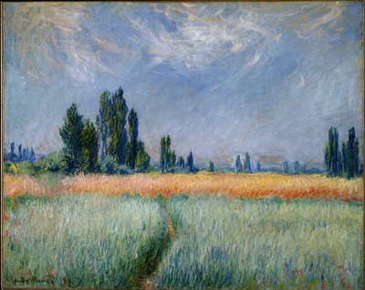 Weizenfeld von Claude Monet